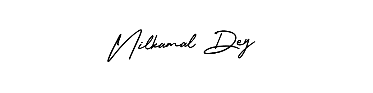 Nilkamal Dey stylish signature style. Best Handwritten Sign (AmerikaSignatureDemo-Regular) for my name. Handwritten Signature Collection Ideas for my name Nilkamal Dey. Nilkamal Dey signature style 3 images and pictures png