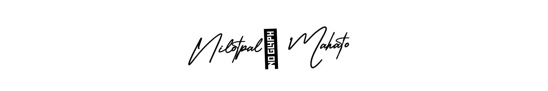 Make a beautiful signature design for name Nilotpal। Mahato. With this signature (AmerikaSignatureDemo-Regular) style, you can create a handwritten signature for free. Nilotpal। Mahato signature style 3 images and pictures png