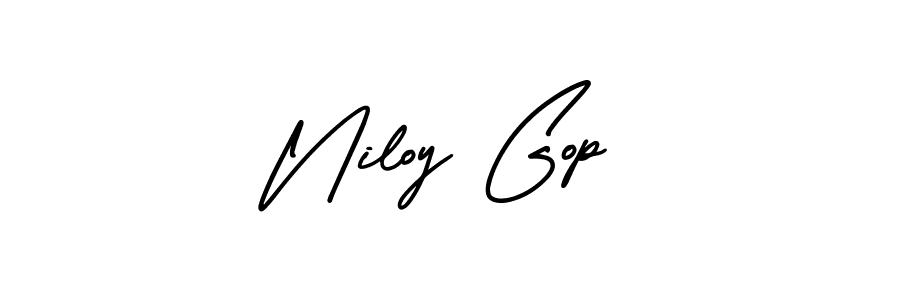 See photos of Niloy Gop official signature by Spectra . Check more albums & portfolios. Read reviews & check more about AmerikaSignatureDemo-Regular font. Niloy Gop signature style 3 images and pictures png