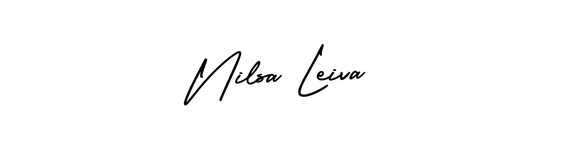 Once you've used our free online signature maker to create your best signature AmerikaSignatureDemo-Regular style, it's time to enjoy all of the benefits that Nilsa Leiva name signing documents. Nilsa Leiva signature style 3 images and pictures png