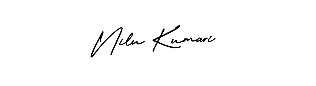 See photos of Nilu Kumari official signature by Spectra . Check more albums & portfolios. Read reviews & check more about AmerikaSignatureDemo-Regular font. Nilu Kumari signature style 3 images and pictures png