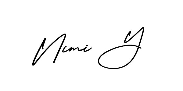 See photos of Nimi Y official signature by Spectra . Check more albums & portfolios. Read reviews & check more about AmerikaSignatureDemo-Regular font. Nimi Y signature style 3 images and pictures png