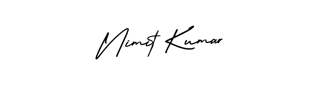 Best and Professional Signature Style for Nimit Kumar. AmerikaSignatureDemo-Regular Best Signature Style Collection. Nimit Kumar signature style 3 images and pictures png