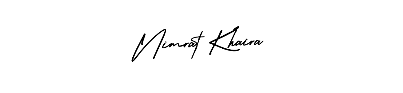 Here are the top 10 professional signature styles for the name Nimrat Khaira. These are the best autograph styles you can use for your name. Nimrat Khaira signature style 3 images and pictures png