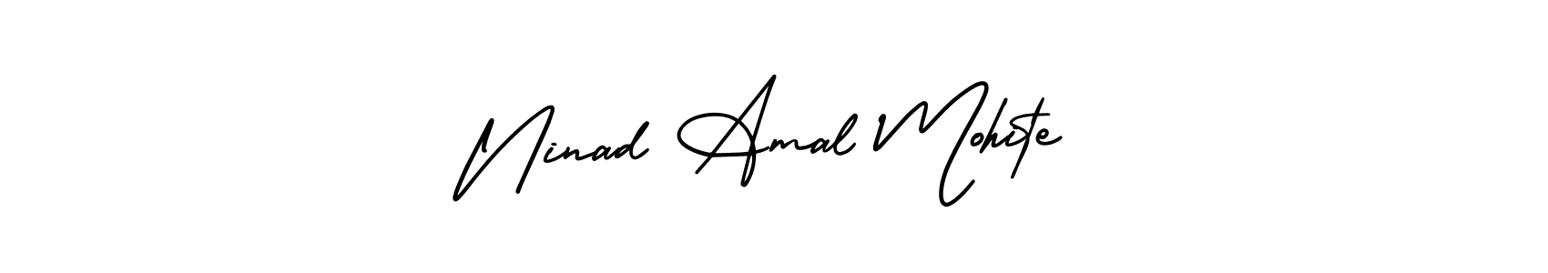 Here are the top 10 professional signature styles for the name Ninad Amal Mohite. These are the best autograph styles you can use for your name. Ninad Amal Mohite signature style 3 images and pictures png