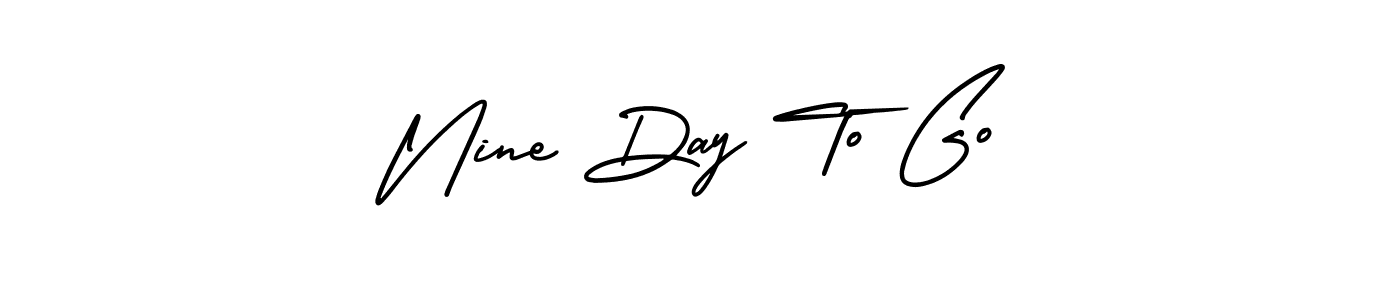 See photos of Nine Day To Go official signature by Spectra . Check more albums & portfolios. Read reviews & check more about AmerikaSignatureDemo-Regular font. Nine Day To Go signature style 3 images and pictures png