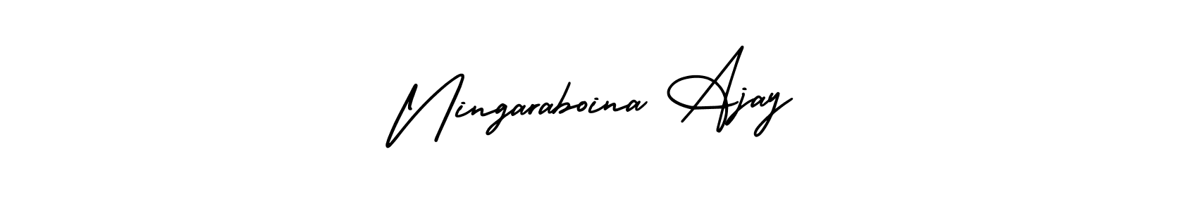 Here are the top 10 professional signature styles for the name Ningaraboina Ajay. These are the best autograph styles you can use for your name. Ningaraboina Ajay signature style 3 images and pictures png