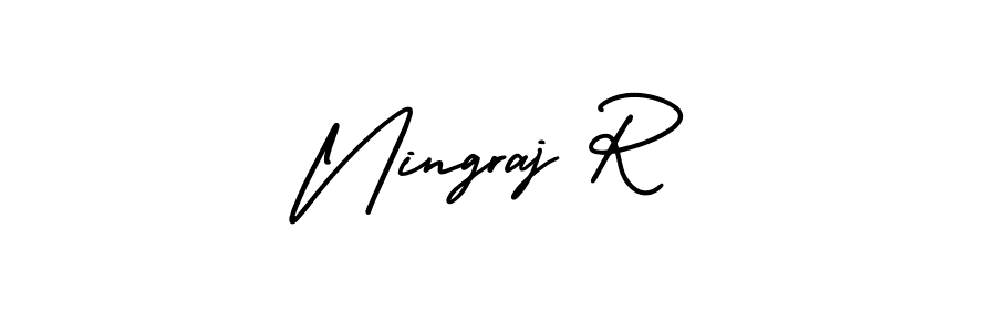 Make a short Ningraj R signature style. Manage your documents anywhere anytime using AmerikaSignatureDemo-Regular. Create and add eSignatures, submit forms, share and send files easily. Ningraj R signature style 3 images and pictures png