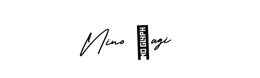 Best and Professional Signature Style for Nino Šagi. AmerikaSignatureDemo-Regular Best Signature Style Collection. Nino Šagi signature style 3 images and pictures png