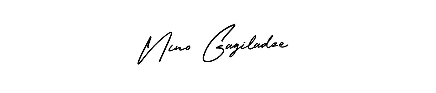 Similarly AmerikaSignatureDemo-Regular is the best handwritten signature design. Signature creator online .You can use it as an online autograph creator for name Nino Gagiladze. Nino Gagiladze signature style 3 images and pictures png