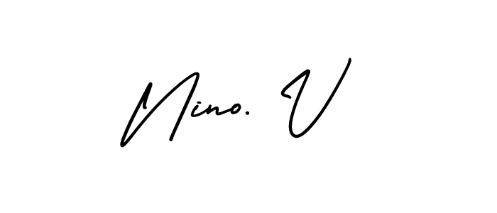 Make a short Nino. V signature style. Manage your documents anywhere anytime using AmerikaSignatureDemo-Regular. Create and add eSignatures, submit forms, share and send files easily. Nino. V signature style 3 images and pictures png