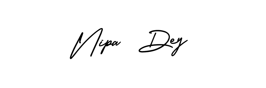 Make a beautiful signature design for name Nipa  Dey. Use this online signature maker to create a handwritten signature for free. Nipa  Dey signature style 3 images and pictures png