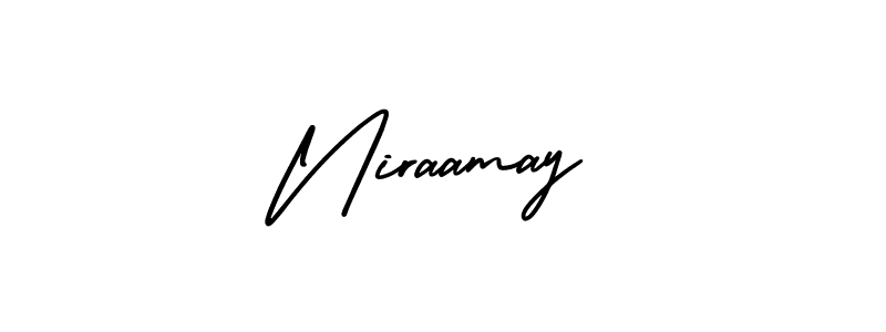 Make a beautiful signature design for name Niraamay. Use this online signature maker to create a handwritten signature for free. Niraamay signature style 3 images and pictures png