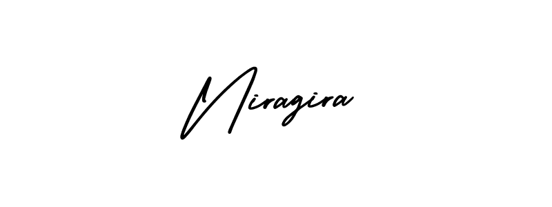 if you are searching for the best signature style for your name Niragira. so please give up your signature search. here we have designed multiple signature styles  using AmerikaSignatureDemo-Regular. Niragira signature style 3 images and pictures png
