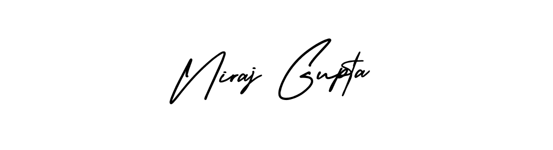 How to Draw Niraj Gupta signature style? AmerikaSignatureDemo-Regular is a latest design signature styles for name Niraj Gupta. Niraj Gupta signature style 3 images and pictures png