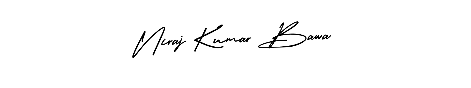 How to Draw Niraj Kumar Bawa signature style? AmerikaSignatureDemo-Regular is a latest design signature styles for name Niraj Kumar Bawa. Niraj Kumar Bawa signature style 3 images and pictures png