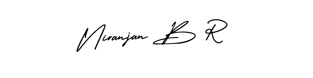 See photos of Niranjan B R official signature by Spectra . Check more albums & portfolios. Read reviews & check more about AmerikaSignatureDemo-Regular font. Niranjan B R signature style 3 images and pictures png