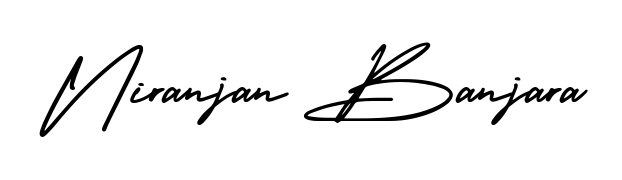 Make a beautiful signature design for name Niranjan Banjara. Use this online signature maker to create a handwritten signature for free. Niranjan Banjara signature style 3 images and pictures png
