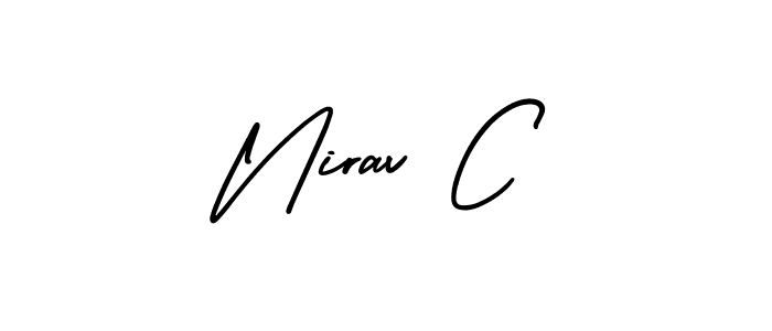 Here are the top 10 professional signature styles for the name Nirav C. These are the best autograph styles you can use for your name. Nirav C signature style 3 images and pictures png
