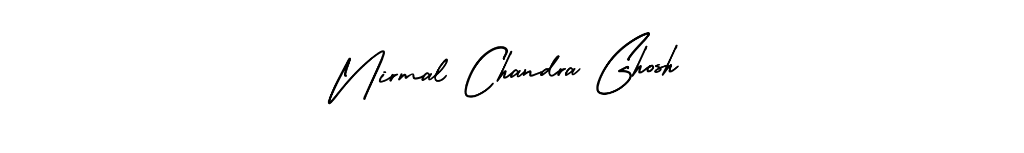 Make a beautiful signature design for name Nirmal Chandra Ghosh. Use this online signature maker to create a handwritten signature for free. Nirmal Chandra Ghosh signature style 3 images and pictures png