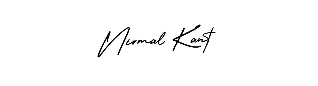 Design your own signature with our free online signature maker. With this signature software, you can create a handwritten (AmerikaSignatureDemo-Regular) signature for name Nirmal Kant. Nirmal Kant signature style 3 images and pictures png