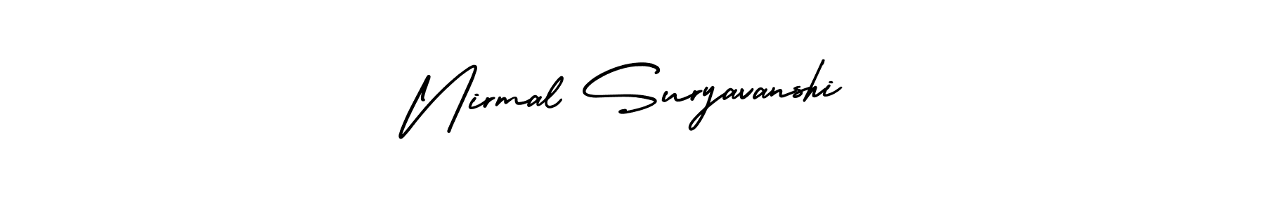 Best and Professional Signature Style for Nirmal Suryavanshi. AmerikaSignatureDemo-Regular Best Signature Style Collection. Nirmal Suryavanshi signature style 3 images and pictures png