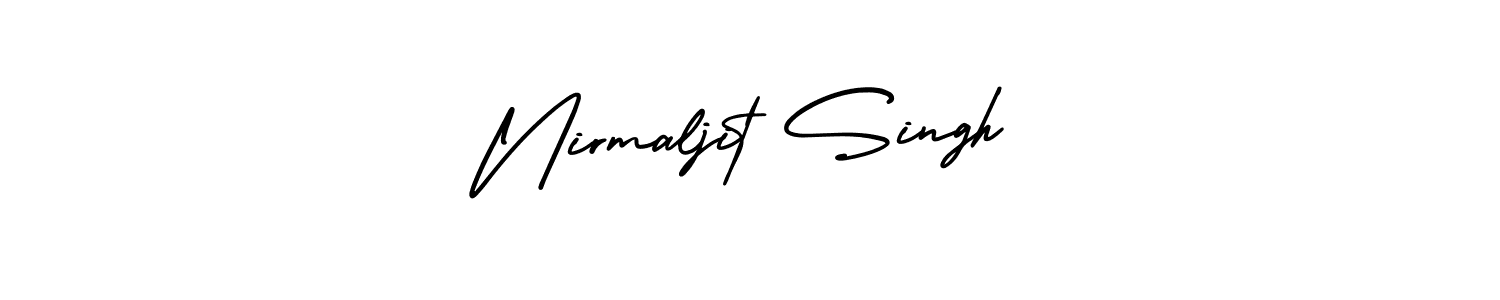 See photos of Nirmaljit Singh official signature by Spectra . Check more albums & portfolios. Read reviews & check more about AmerikaSignatureDemo-Regular font. Nirmaljit Singh signature style 3 images and pictures png