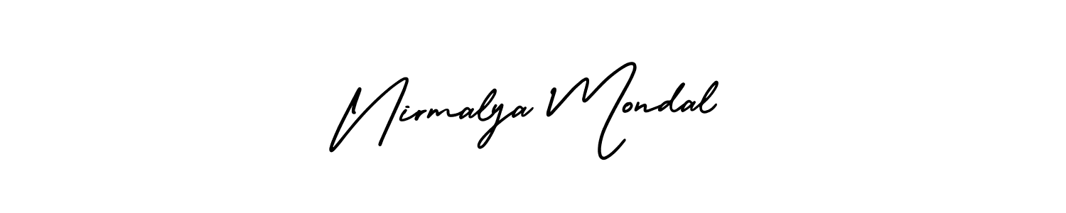 You can use this online signature creator to create a handwritten signature for the name Nirmalya Mondal. This is the best online autograph maker. Nirmalya Mondal signature style 3 images and pictures png