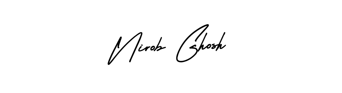 Here are the top 10 professional signature styles for the name Nirob Ghosh. These are the best autograph styles you can use for your name. Nirob Ghosh signature style 3 images and pictures png