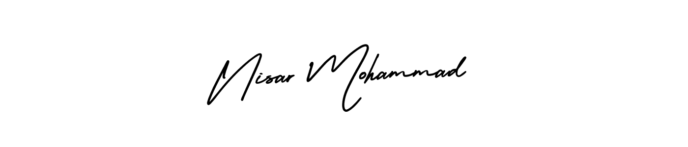 Here are the top 10 professional signature styles for the name Nisar Mohammad. These are the best autograph styles you can use for your name. Nisar Mohammad signature style 3 images and pictures png