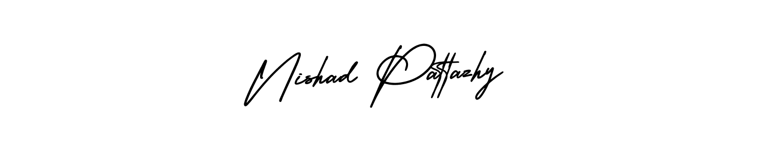 Here are the top 10 professional signature styles for the name Nishad Pattazhy. These are the best autograph styles you can use for your name. Nishad Pattazhy signature style 3 images and pictures png