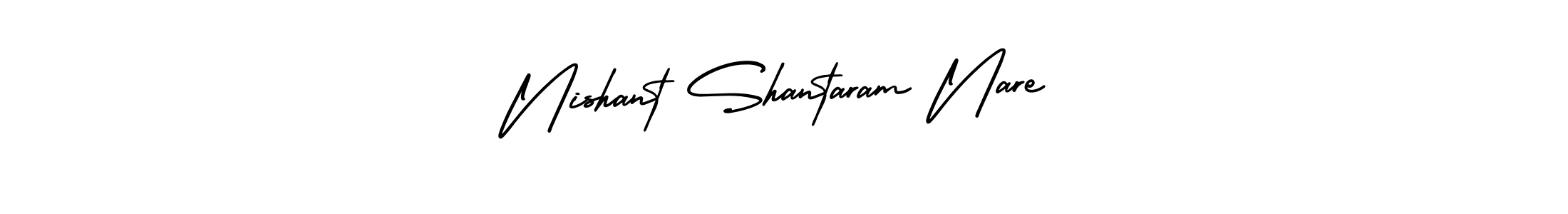 Best and Professional Signature Style for Nishant Shantaram Nare. AmerikaSignatureDemo-Regular Best Signature Style Collection. Nishant Shantaram Nare signature style 3 images and pictures png