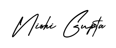 Make your name Nishi Gupta memorable on every contract using AmerikaSignatureDemo-Regular autograph style. Instant transparent background export available. Nishi Gupta signature style 3 images and pictures png