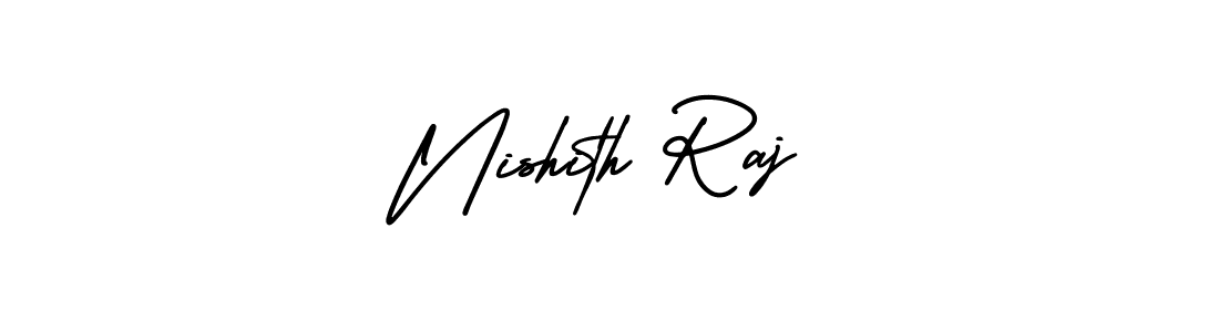 Also You can easily find your signature by using the search form. We will create Nishith Raj name handwritten signature images for you free of cost using AmerikaSignatureDemo-Regular sign style. Nishith Raj signature style 3 images and pictures png