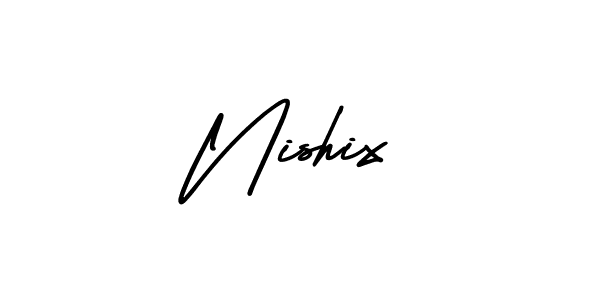 Once you've used our free online signature maker to create your best signature AmerikaSignatureDemo-Regular style, it's time to enjoy all of the benefits that Nishix name signing documents. Nishix signature style 3 images and pictures png