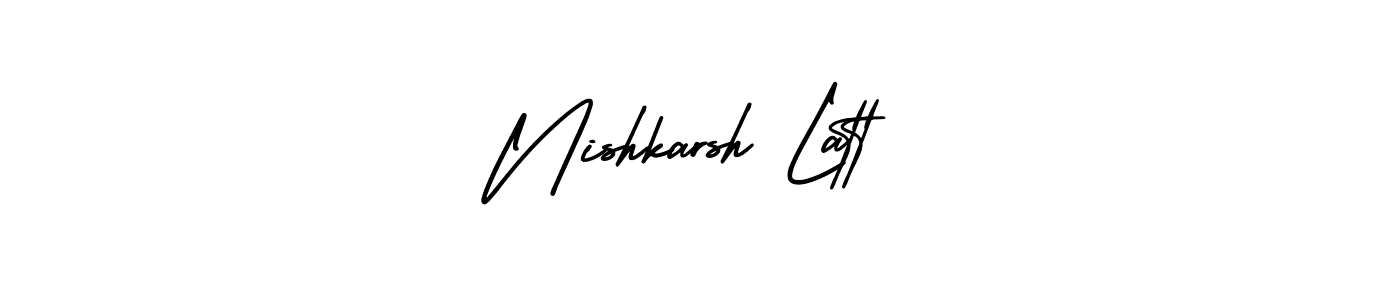 Make a beautiful signature design for name Nishkarsh Latt. Use this online signature maker to create a handwritten signature for free. Nishkarsh Latt signature style 3 images and pictures png