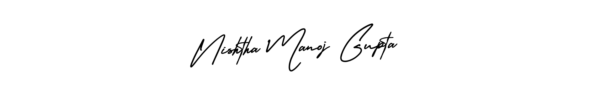 You can use this online signature creator to create a handwritten signature for the name Nishtha Manoj Gupta. This is the best online autograph maker. Nishtha Manoj Gupta signature style 3 images and pictures png