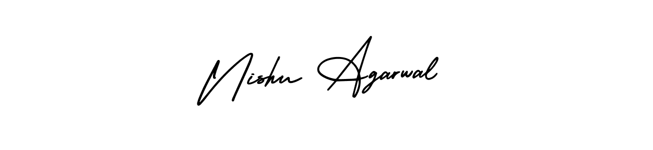 Once you've used our free online signature maker to create your best signature AmerikaSignatureDemo-Regular style, it's time to enjoy all of the benefits that Nishu Agarwal name signing documents. Nishu Agarwal signature style 3 images and pictures png