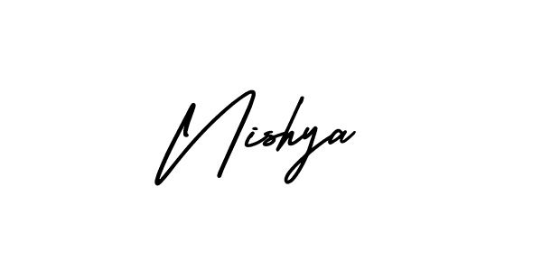 Once you've used our free online signature maker to create your best signature AmerikaSignatureDemo-Regular style, it's time to enjoy all of the benefits that Nishya name signing documents. Nishya signature style 3 images and pictures png