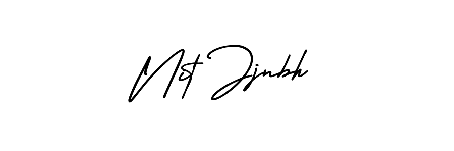 if you are searching for the best signature style for your name Nit Jjnbh. so please give up your signature search. here we have designed multiple signature styles  using AmerikaSignatureDemo-Regular. Nit Jjnbh signature style 3 images and pictures png