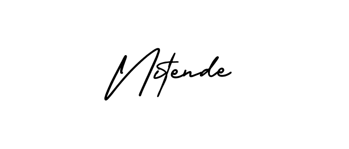 Here are the top 10 professional signature styles for the name Nitende. These are the best autograph styles you can use for your name. Nitende signature style 3 images and pictures png