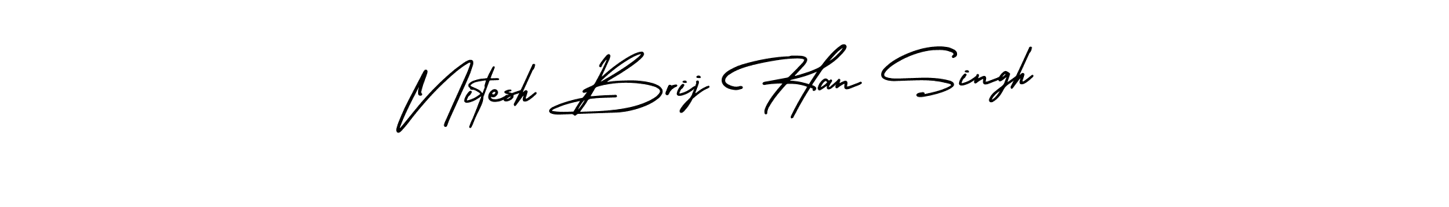 Best and Professional Signature Style for Nitesh Brij Han Singh. AmerikaSignatureDemo-Regular Best Signature Style Collection. Nitesh Brij Han Singh signature style 3 images and pictures png
