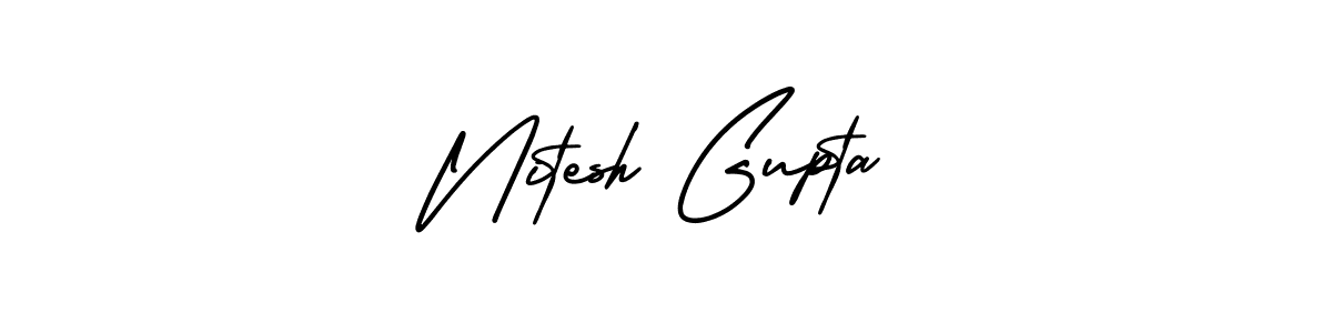 You can use this online signature creator to create a handwritten signature for the name Nitesh Gupta. This is the best online autograph maker. Nitesh Gupta signature style 3 images and pictures png