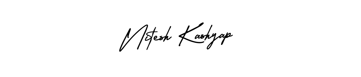 Best and Professional Signature Style for Nitesh Kashyap. AmerikaSignatureDemo-Regular Best Signature Style Collection. Nitesh Kashyap signature style 3 images and pictures png