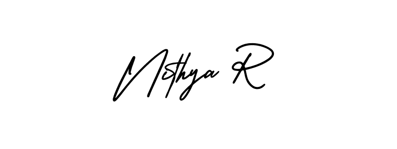 Here are the top 10 professional signature styles for the name Nithya R. These are the best autograph styles you can use for your name. Nithya R signature style 3 images and pictures png