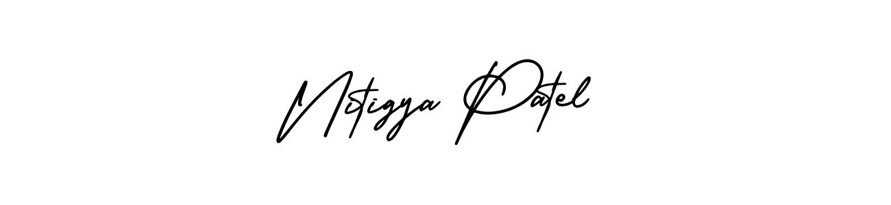 Check out images of Autograph of Nitigya Patel name. Actor Nitigya Patel Signature Style. AmerikaSignatureDemo-Regular is a professional sign style online. Nitigya Patel signature style 3 images and pictures png