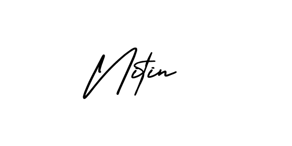 You can use this online signature creator to create a handwritten signature for the name Nitin . This is the best online autograph maker. Nitin  signature style 3 images and pictures png