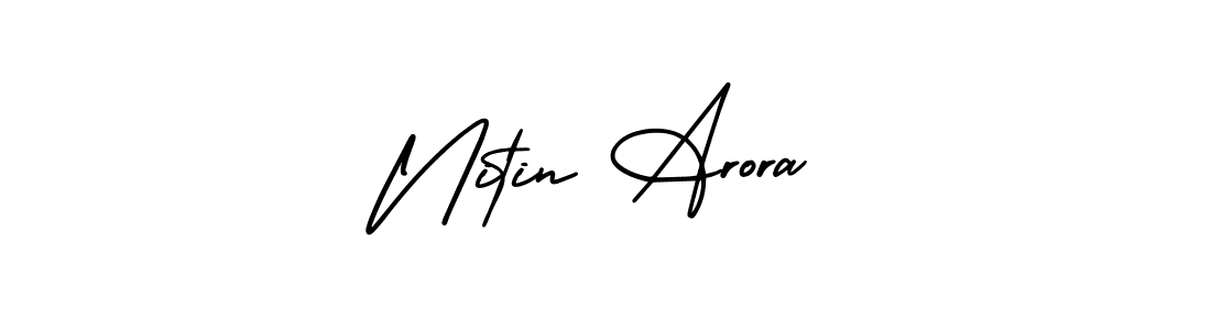 if you are searching for the best signature style for your name Nitin Arora. so please give up your signature search. here we have designed multiple signature styles  using AmerikaSignatureDemo-Regular. Nitin Arora signature style 3 images and pictures png