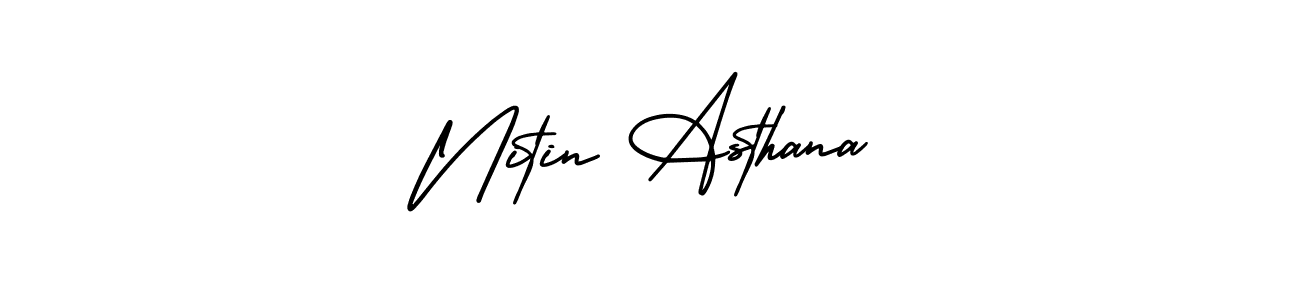 if you are searching for the best signature style for your name Nitin Asthana. so please give up your signature search. here we have designed multiple signature styles  using AmerikaSignatureDemo-Regular. Nitin Asthana signature style 3 images and pictures png