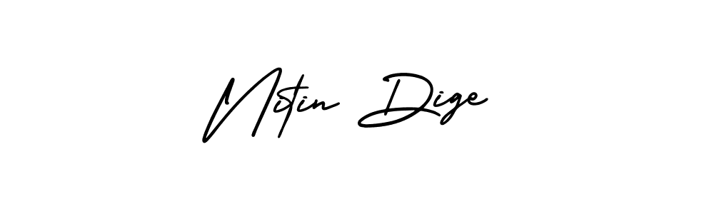 You can use this online signature creator to create a handwritten signature for the name Nitin Dige. This is the best online autograph maker. Nitin Dige signature style 3 images and pictures png